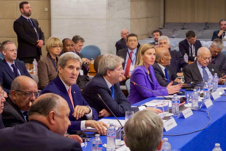 Peacebuilding Italiano Kerry_Gentiloni_Mogherini