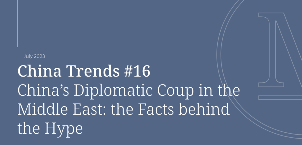 China’s Diplomatic Coup in the Middle East: the Facts behind the Hype