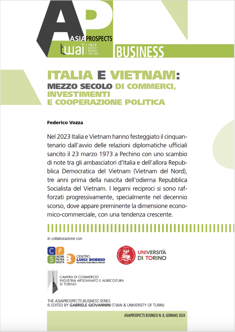 Italia e Vietnam: mezzo secolo di commerci, investimenti e cooperazione politica