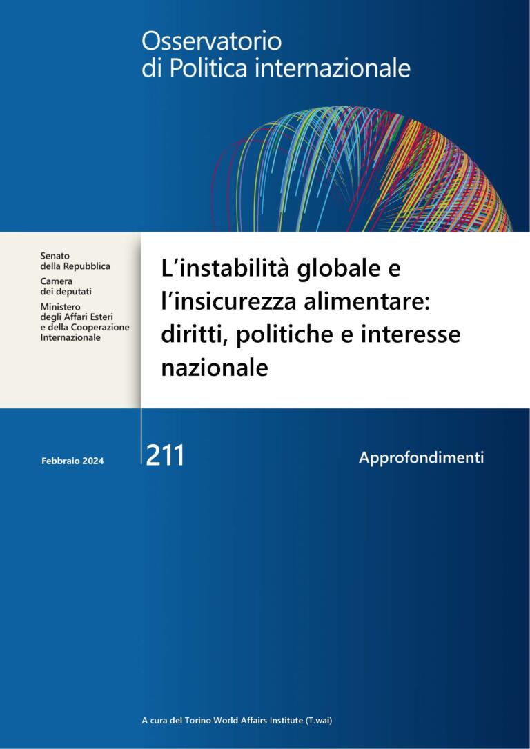 L’instabilità globale e l’insicurezza alimentare