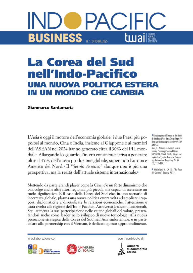 La Corea del Sud nell’Indo-Pacifico