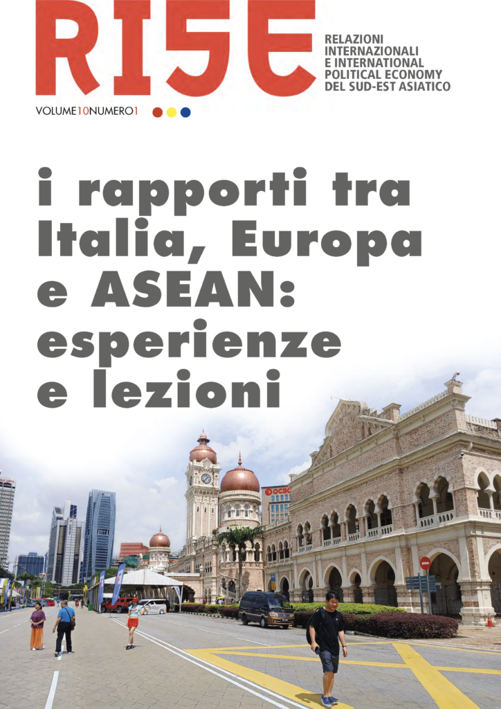 I rapporti tra Italia, Europa e ASEAN: esperienze e lezioni