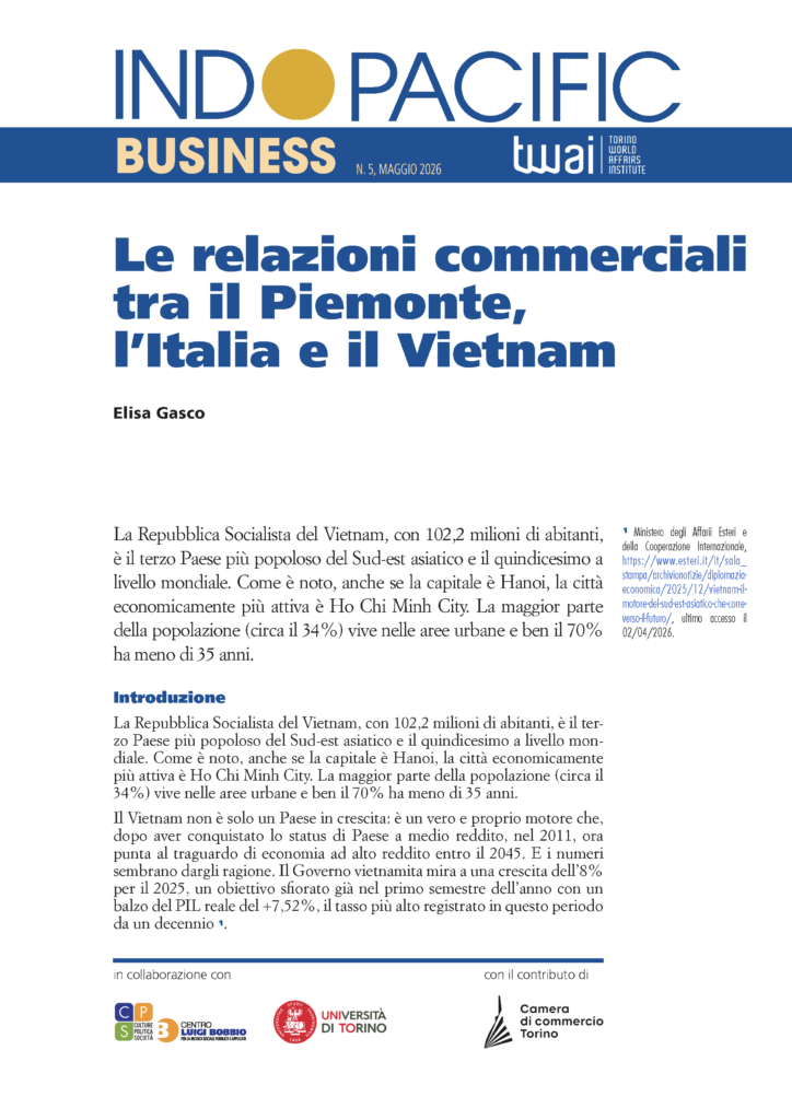 Le relazioni commerciali tra il Piemonte, l’Italia e il Vietnam