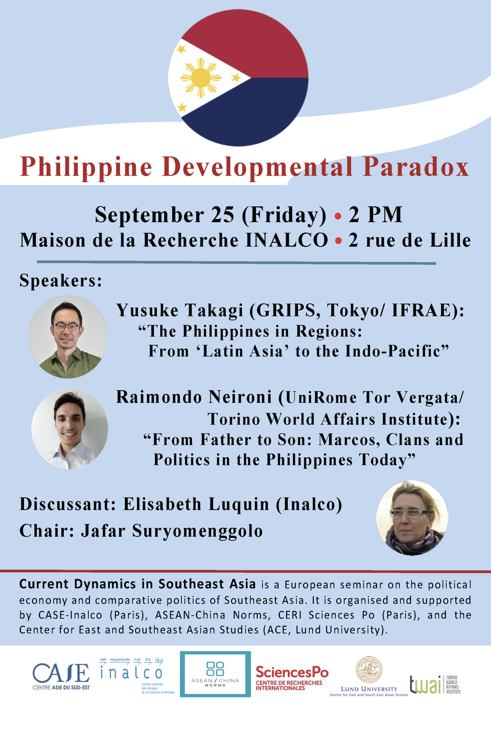 The Philippine Developmental Paradox 